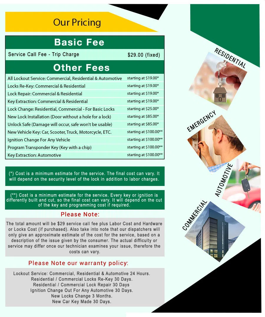 Amber Locksmith Store Fairview, OR 503-207-1193 - price-list-68-19mod